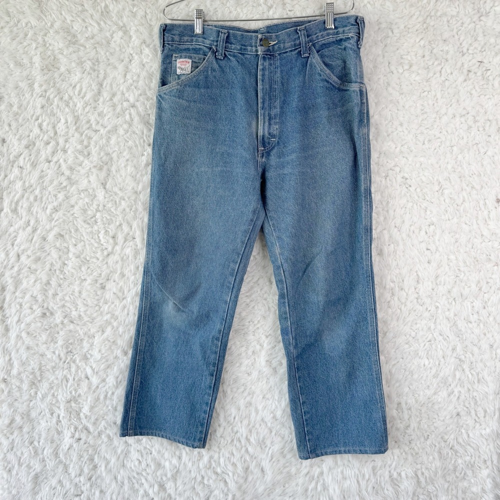 Pointer Brand Denim Jeans 34x27 Blue Workwear Heritage USA‎ Vintage Gorpcore 90s